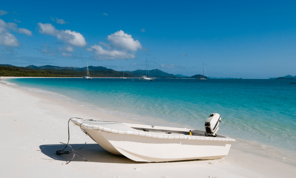 whitehaven beach and hill inlet lookout