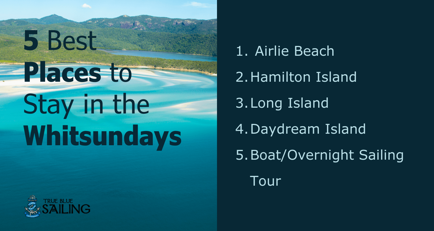 Five best places to stay in the Whitsundays