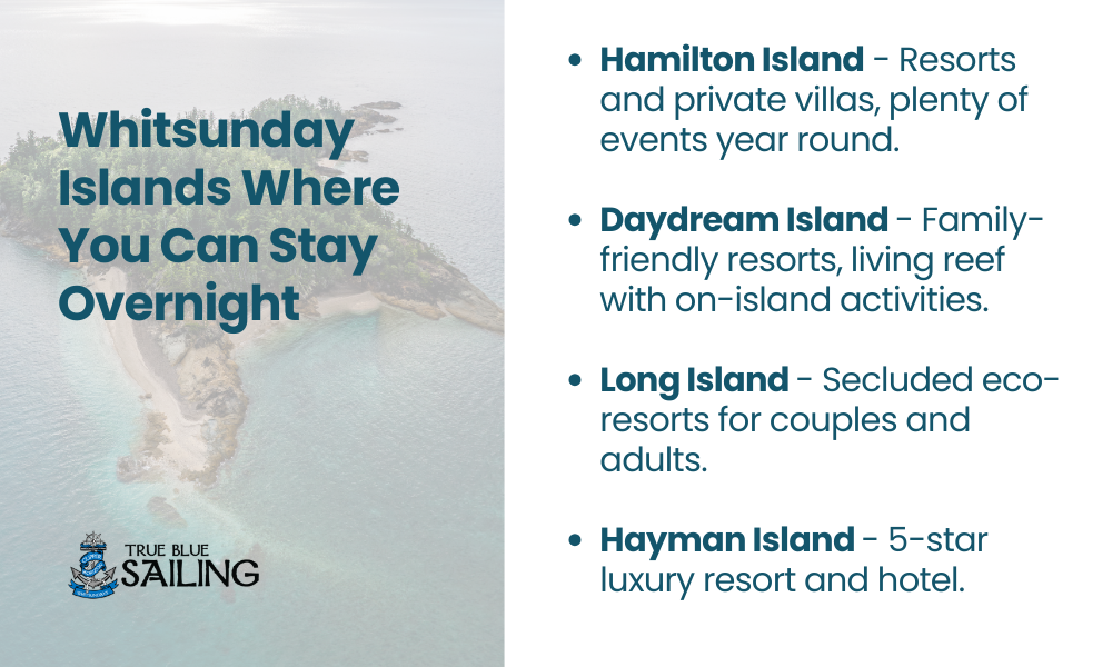 whitsunday islands with accomodation