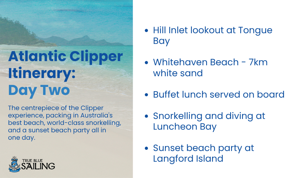 atlantic clipper itinerary day two